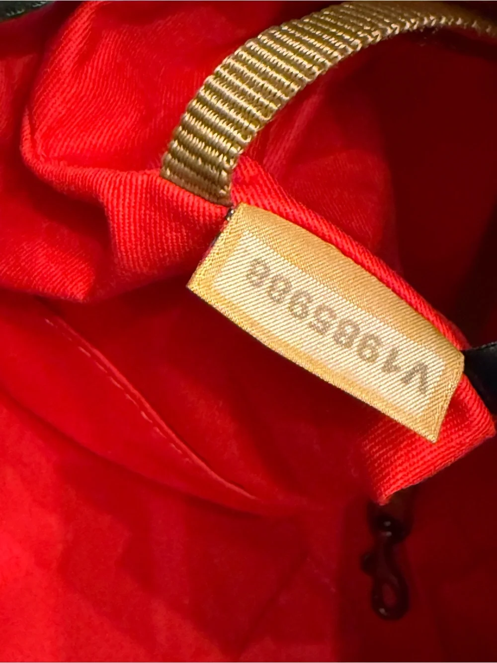 Dooney & Bourke Florentine Leather The Smith Satchel Bag , Tassels, Red Lining - Picture 11 of 15